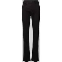 BRAX Feel Good Style Mary CLEAN Perma Black 40L Jeans - Klassische Regular Fit Jeans aus hochwertigem Baumwoll-Elasthan-Mix, ideal für einen modernen Look mit optimalem Tragekomfort.