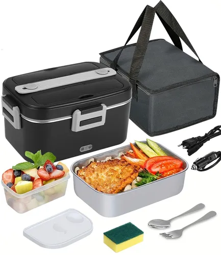 Elektrische Lunchbox 3-in-1, 1.8 L für Auto und Büro