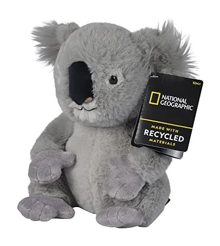 Simba 6315870103 - Disney National Geographic Koala, 25cm Plüschtier, für Kinder ab den ersten Lebensmonaten geeignet