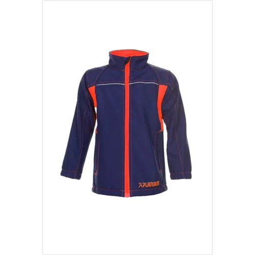 Planam Junior Softshelljacke 6131 - Größe 134/140 - Funktionsjacke für Kinder, atmungsaktiv, wasserabweisend und winddicht mit elastischen Ärmelbündchen und weichem Fleece-Innenfutter.