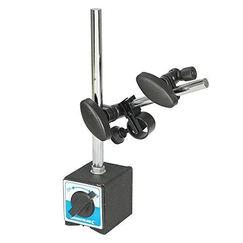 Silverline Präzisionswerkzeuge Magnetisches Messstativ 235 mm - Sonstige Kategorie, bietet eine starke Magnetbasis für präzise Messungen und Stabilität bei der Arbeit.