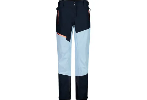CMP Damen Hose WOMAN PANT - Freeride-Skihose mit weitem Schnitt, ideal für Komfort und Bewegungsfreiheit. Wasserabweisend und atmungsaktiv, ausgestattet mit elastischer Schneegamasche und praktischen Seitentaschen für perfekten Schutz und Funktionalität.