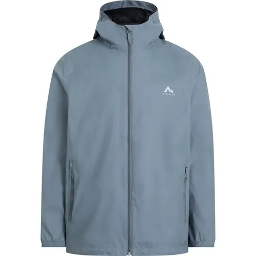 McKINLEY Kereol V M BLUE PETROL XXL Regenjacke - Robuste Regenjacke aus 100% Polyester in der Farbe BLUE PETROL, ideal für nasse Tage. Mit praktischem Design für optimalen Tragekomfort.