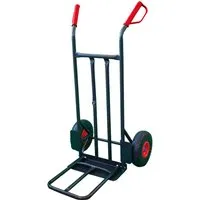 pro-bau-tec Profi-Bau Sackkarre Extention Basis mit PU Bereifung - Mehrzweckleitern - Robuste Sackkarre mit PU Bereifung, ideal für schwere Lasten bis 200 kg, perfekt für Bau und Transport.