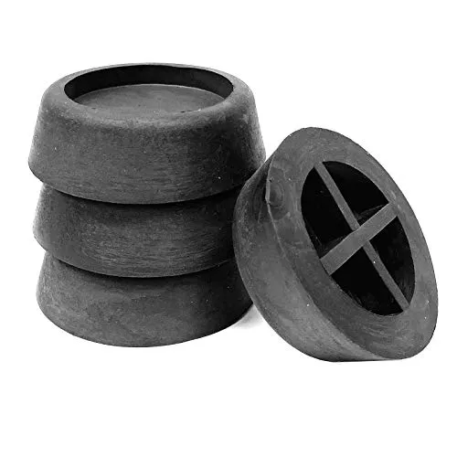 4x Vibrationsdämper Schwingungsdämpfer Waschmaschine Trockner Gummifüsse