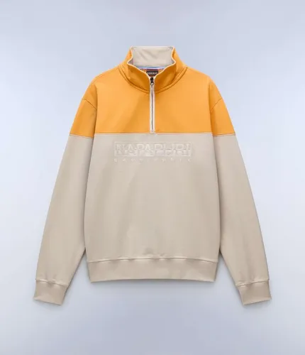 Napapijri Sweatshirt B-Saturnia Hz NP0A4ICH - Stylisches Herren-Sweatshirt in Feather Grey, Größe XL. Bequem und vielseitig kombinierbar, ideal für lässige Outfits und entspannte Tage.