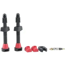 BARBIERI Ventilsatz PRESTA CARBONARIA 45 MM TUBELESS - Sonstige, hochwertiger Ventilsatz für Tubeless-Reifen, ideal für optimale Luftdichtheit und Leistung beim Radfahren.