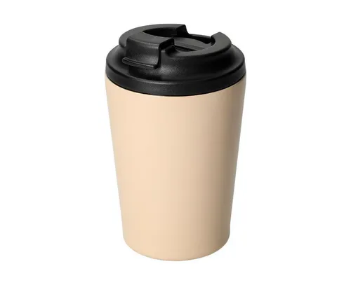 elasto Coffee-to-go-Becher Ceramico Kaffeebecher 360 ml Trinkbecher mit Deckel, Keramik, Edelstahl, Trinkbecher, robust