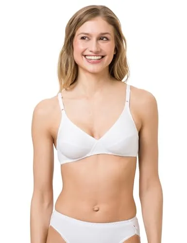 BeeDees Damen Soft-BH Rock'n'Roll N weiß | 75A