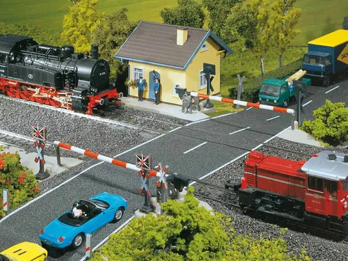 Faller H0 120171 Beschrankter Bahnübergang NEU/OVP