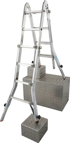 Krause Aluminium-Teleskopleiter MONTO TeleVario 5 m von Krause