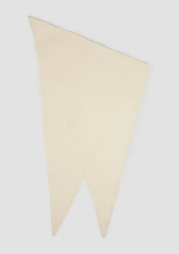 s.Oliver Schal Schal, Feinstrick Dreieckstuch mit gebürsteter Oberfläche