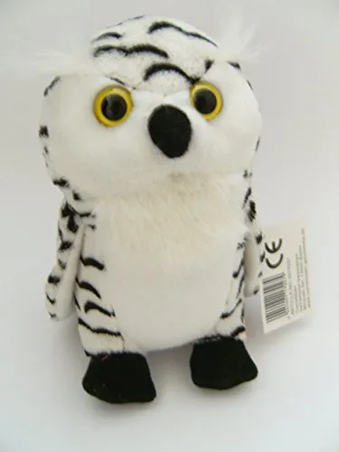 Cornelissen Stofftier Schnee Eule 14 cm, Kuscheltier, Plüschtier, weiblich, Vogel Vögel Eulen