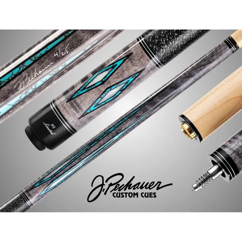 Pechauer WS-LTD 25 Limited Billardqueue in Türkis - Hochwertiger Pool Billardqueue aus Ahornholz, ideal für Experten. Mit einzigartigem Design und perfekter Verarbeitung für präzise Spielzüge.
