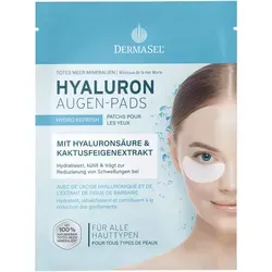 DermaSel Totes Meer Mineralien Hyaluron Augen-Pads 1 P