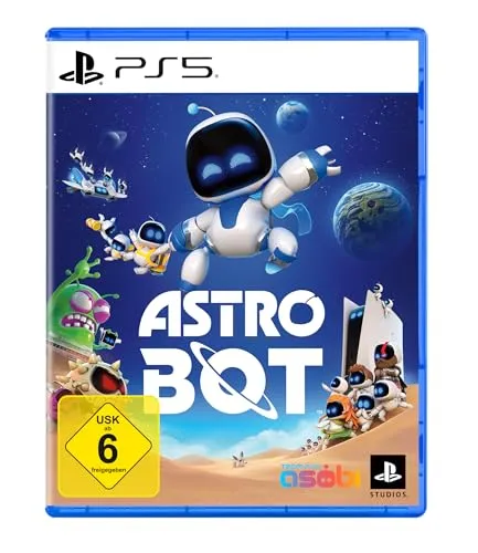 Astro Bot - Galaktisches Abenteuer für PS5, rette die Crew und entdecke über 50 Planeten mit einzigartigen Power-ups!