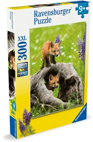 Ravensburger Puzzle 300 Teile Kinder Puzzle XXL Freche Füchse 12000871, 300 Puzzleteile