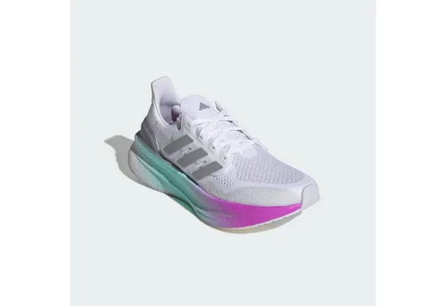 Adidas Ultraboost 5 Damen Laufschuh - Weiß, Komfort und Energie - Erlebe optimalen Komfort im Alltag und beim Laufen mit dem adidas Ultraboost 5. Die innovative Dämpfung sorgt für ein energetisches Laufgefühl. Hergestellt aus recycelten Materialien, unterstützt er nachhaltige Praktiken.