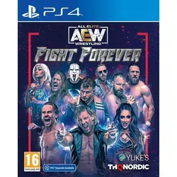 AEW: Fight Forever - Sony PlayStation 4 - Actiongeladenes Wrestling Spiel - Fighting Spiel für PS4, bietet authentische Wrestling-Action und spannende Multiplayer-Matches.