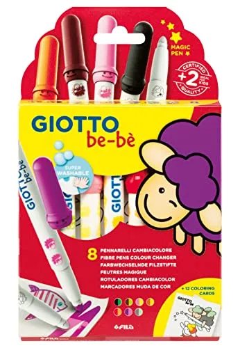 Farbwechselstifte Giotto Bebe' 8 Stück