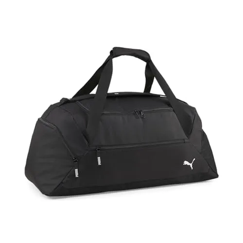 PUMA teamGOAL Teambag M, Einheitsgröße - Klassische Sporttaschen aus 50% recycelten Materialien, mit U-förmigem Reißverschluss für einfachen Zugang und separatem Schuhtunnel für optimale Organisation deiner Fußballausrüstung.