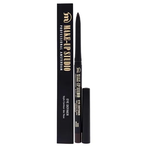 Make-up Studio Eye Definer Eyeliner - Dunkelbraun - Vielseitiger Eyeliner für präzise Linien oder als Basis für rauchige Augen. Genieße ein perfektes Finish mit intensiver Farbabgabe für einen langen Halt.