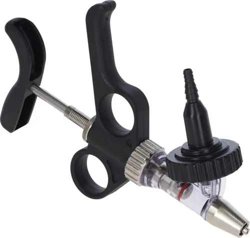 Kerbl Absaugspritze Kerbl HSW B-MATIC Spritze Universal 2 ml LL Universaladapter u. Schlau
