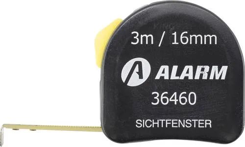 Alarm Werkzeuge 56036460 Maßband 3m