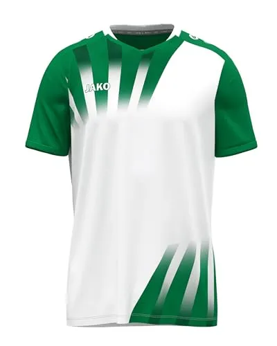 JAKO Herren Trikot Vintage KA - Trikots - Stylisches Retro-Design mit V-Ausschnitt und innovativer Keep Dry-Technologie für optimalen Komfort und Belüftung, aus 100 % recyceltem Polyester.