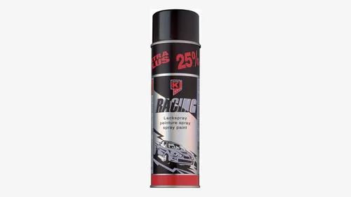 Racing - Spraydose schwarz glanz (500ml)