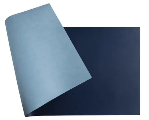 EXACOMPTA Schreibtischunterlage 35x60 cm - Weich und flexibel, in Himmelblau für komfortables Arbeiten