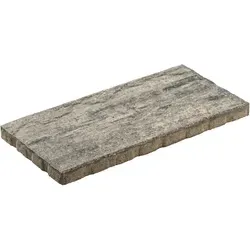 Diephaus Terrassenplatte Lynn Weiß-Schwarz 48 x 24 x 3 cm von Diephaus