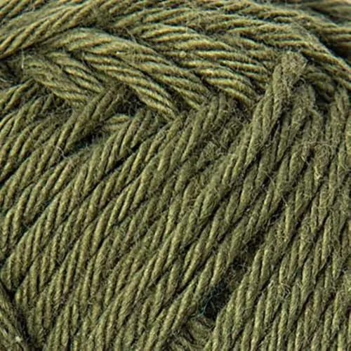 Ricorumi DK Wolle 100% Baumwolle Häkelgarn Häkelwolle 1 Knäul 25g Farbe (048 Olive)