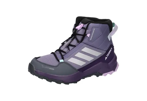 ADIDAS TERREX AX4R MID CLIMAWARM+ Kinder Wanderschuh, Gr. 33 - Wanderschuhe für Kinder mit CLIMAWARM+ Technologie für optimale Wärme und Trockenheit. Wasserdicht, mit griffiger Sohle und einfacher Schnellschnürung - ideal für kleine Entdecker!
