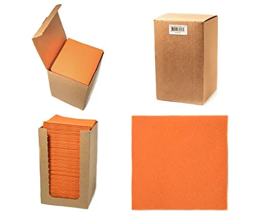 Papierservietten Orange von Alvotex