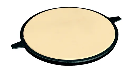 Tepro 8572N Pizzastein-Einleger - Pizza-Grillstein für das Rost-System, ideal für knusprige Pizzen und gleichmäßige Wärmeverteilung beim Grillen.