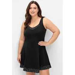 Sheego Tankini-Top Badekleid schwarz 46 von sheego