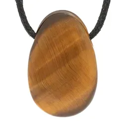 Tigerauge Tropfenanhänger