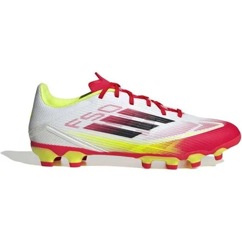 adidas Unisex F50 League Football Boots Multi Ground - Fußballschuhe für alle Plätze - Fußballschuhe mit regulärer Passform, Fiberskin Obermaterial und flexibler Außensohle, ideal für Kunstrasen und Hartplätze.