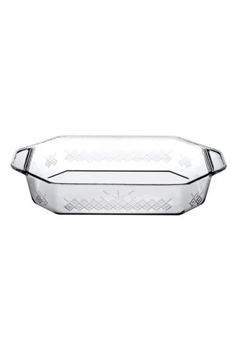 Pasabahce Auflaufform Pasabahce Borcam Premium Auflaufform Rechteckig 2,7L, (1-St)