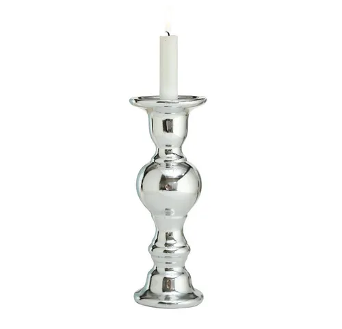 BOLTZE GRUPPE GmbH Kerzenleuchter Kerzenleuchter Adelia Dolomit H.25cm silber