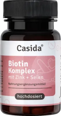 BIOTIN KOMPLEX 10 mg hochdosiert+Zink+Selen Tabl. 180 St