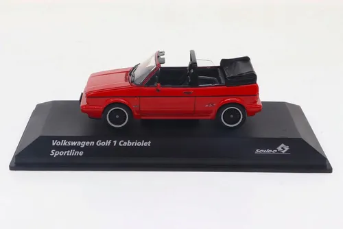 Solido Volkswagen Golf MKI 1992 rot 1:43 Modellauto - Detailgetreues 1:43 Modellauto des klassischen Volkswagen Golf MKI 1992 in Rot, perfekt für Sammler und Liebhaber von Automodellen.