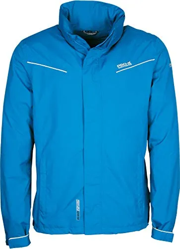 PRO-X elements Herren Dexter Jacke, Brilliant Blue, 4XL - Funktionsjacke für Outdoor und Bike, ultraleicht, wasserdicht und atmungsaktiv mit reflektierenden Paspeln für optimale Sichtbarkeit.