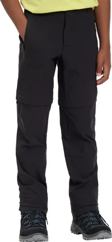 McKINLEY Kinder Hose Ju.-Abzipphose Aaron ZFF PNT B - Vielseitige Outdoor-Abzipphose für Kinder mit 4-Wege-Stretch für optimale Bewegungsfreiheit. Atmungsaktiv und schnelltrocknend, ideal für Abenteuer bei jedem Wetter.