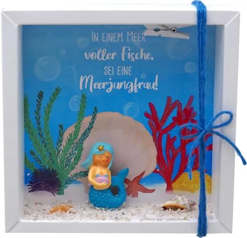 ZauberDeko Geldgeschenk Verpackung Meerjungfrau Nixe Geburtstag Kindergeburtstag