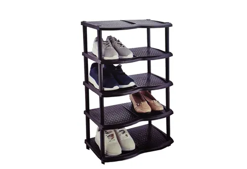 Michelino Schuhregal Schuhregal für 10 Paar Schuhe, Stück 1-tlg., Platzsparend