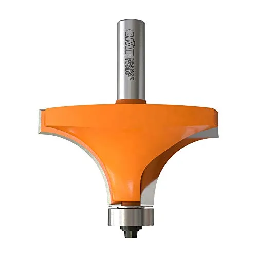 CMT ORANGE TOOLS 938.996.11 - Hartmetall-Radiusfräser mit Kugellager - Konvexe Halbkreisfräser für vielseitige Anwendungen, ideal zum Erzeugen glatter Kanten und Profi le. Perfekt für Möbel und beschichtete Platten.