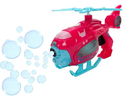 Bubble-Store Seifenblasenspielzeug Seifenblasenspielzeug, Seifenblasenmaschine Hubschrauber mit Seifenblasenflüßigkeit