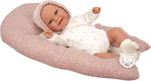 MuÑecas Arias Babyto-puppe Mit Kissen 35 Cm Beige Beige One Size